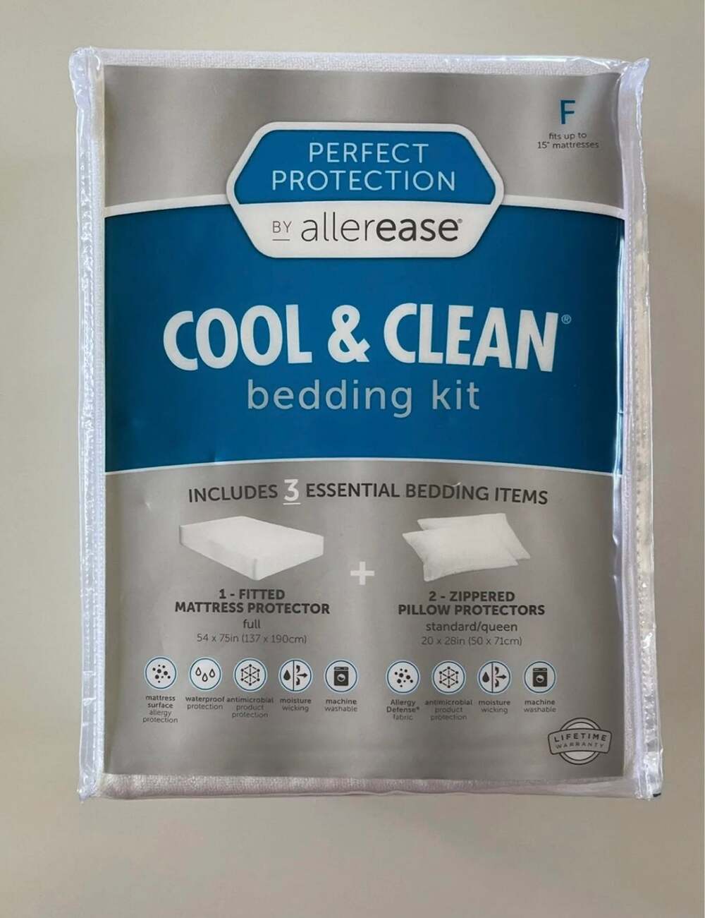 Cool & Clean Bedding Kit NIB